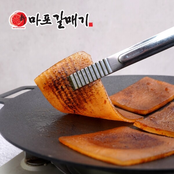 우주스토어,[마포갈매기] 매콤 통마늘 돼지껍딱 300g x 4팩