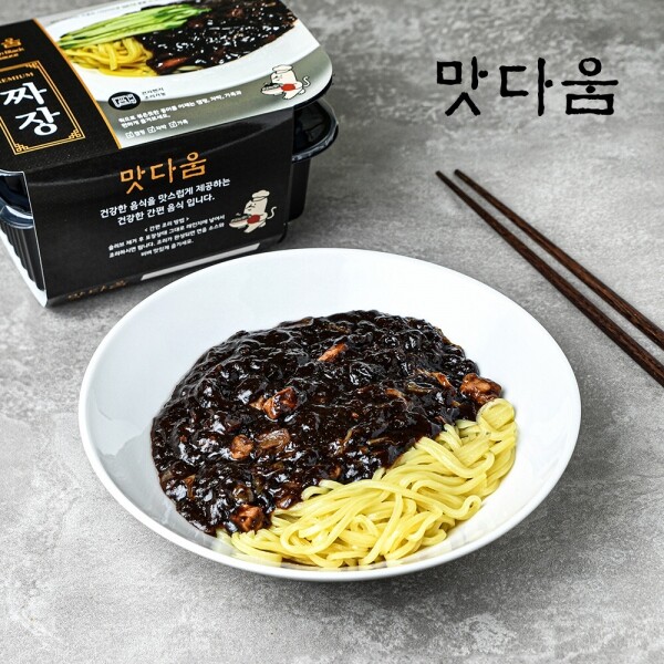 우주스토어,[9/19 5시 OPEN][하루특가] 맛다움 고기짜장면 580g x 4팩