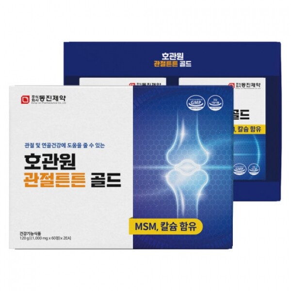 우주스토어,[설 연휴특가][동진제약] 호관원 관절튼튼 골드 1,000mg x 60정 x 2EA