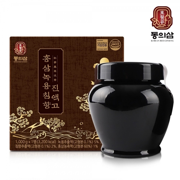 우주스토어,동의삼 홍삼녹용침향진액고(1kg) A0961