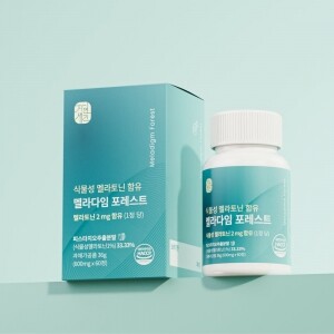 자연새긴 식물성 멜라토닌 함유 멜라다임 포레스트 600mgX60정