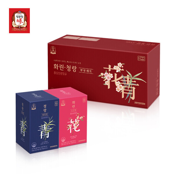 우주스토어,[주말특가][앱쿠폰 5천원][정관장] 화린,청랑 부부세트 70ml*40포
