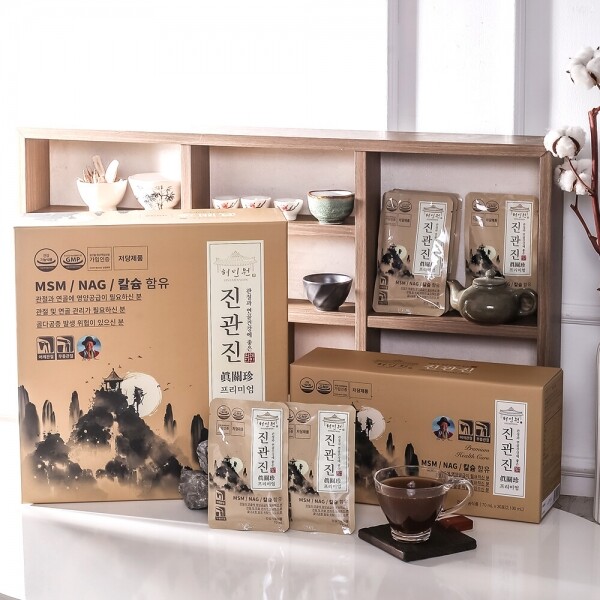 우주스토어,[우주특가] 혜민원 진관진 프리미엄 저당 60포 MSM 엠에스엠 70ml x 60포