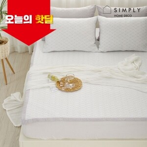 [07/22 5시 OPEN][핫딜][반값할인][simply home] 심플리홈 듀라홈 쿨앤소프트 냉감패드 S