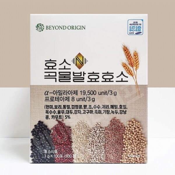 우주스토어,비욘드오리진 효소N 곡물발효효소(3g x 100포)