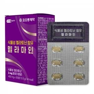 코오롱제약 식물성 멜라토닌 함유 멜라마인 450mg * 30정