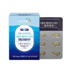 영진약품 식물성 멜라토닌 멜라마인 450mg * 30정