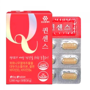 코오롱제약 퀸센스 갱년기 영양제 1,000mg x 30정 (30g)