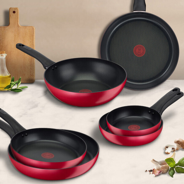 우주스토어,테팔 티타늄 엑셀런스 인덕션 프라이팬 20cm 24cm 26cm 28cm 30cm 볶음팬(멀티) 28cm