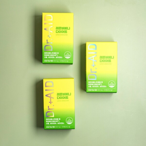 우주스토어,닥터에이드 레몬버베나 다이어트 (850mg x 30정)