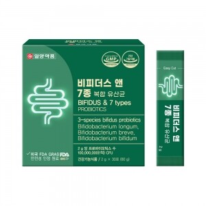 [일양약품]비피더스 앤 7종 복합유산균(2g x 30포)