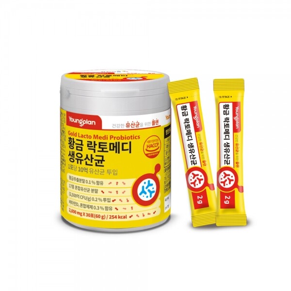 우주스토어,[영진약품] 황금 락토메디 생유산균 2,000mg X 30포 (60g)(1r개월분)