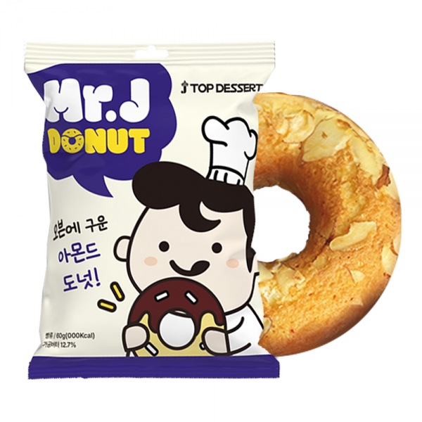 우주스토어,[편의점 인기상품] 미스터제이 진짜 버터가 들어간 오븐에 구운 도넛 10개입 (맛선택가능)
