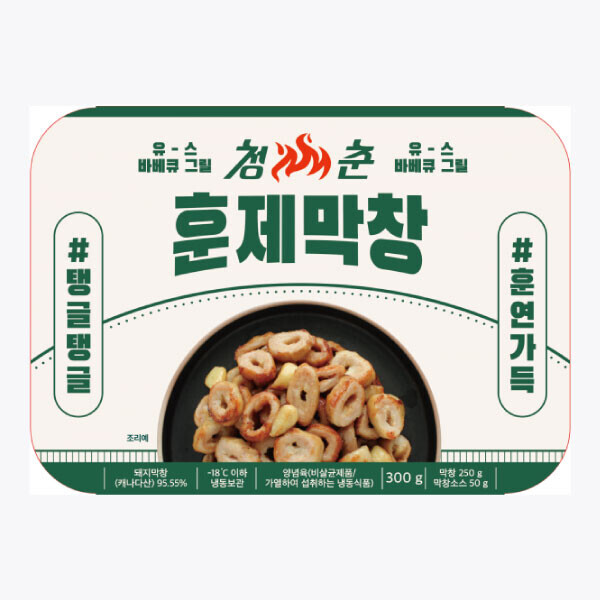 우주스토어,[청춘불판 야식] 훈제막창 300g x3