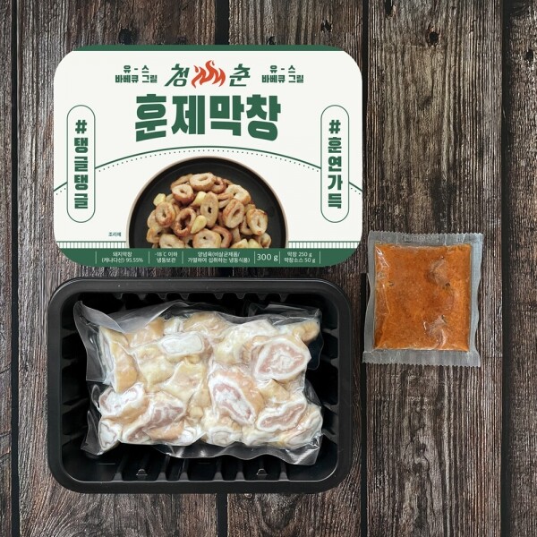 우주스토어,[청춘불판 야식] 훈제막창 300g x3