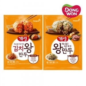 동원 개성 고기왕만두 2.1kg X 1봉 + 김치왕만두 2.1kg X 1봉