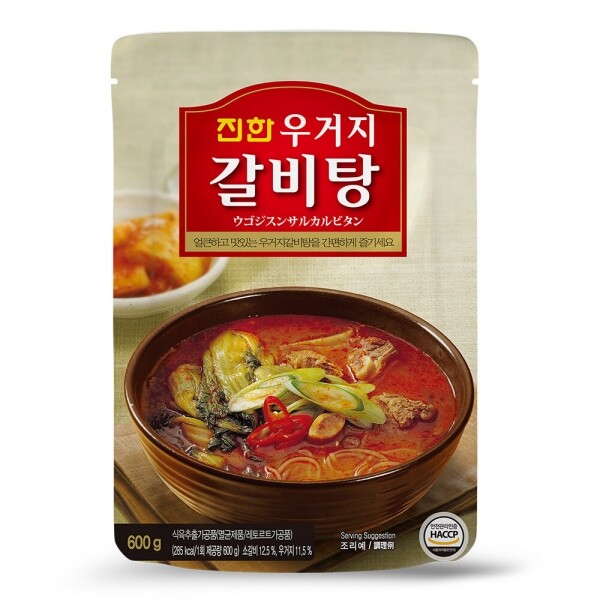 우주스토어,진한 우거지갈비탕 600g x 5팩