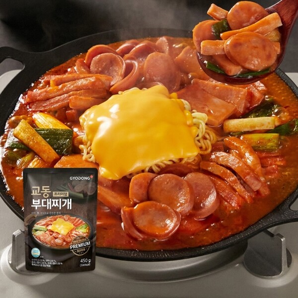 우주스토어,교동 프리미엄 부대찌개 450g 7팩