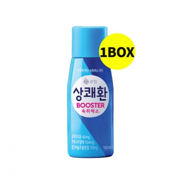 우주스토어,큐원 상쾌환 숙취해소 부스터 100ml x 50개입 1박스