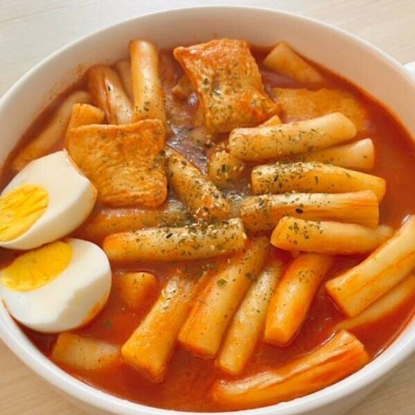 우주스토어,3초 떡볶이 8팩(보통맛/매운맛 택 8)