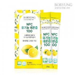 홈쇼핑 판매대란 보령 NFC 유기농 레몬즙 100(20g x 14포 x 3박스)