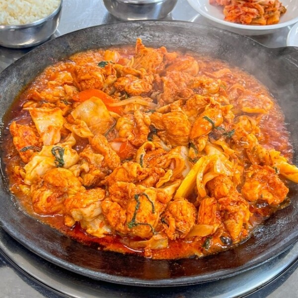 우주스토어,[30년전통] 춘천식 매콤달콤 인생닭갈비 대용량 700g X 2팩