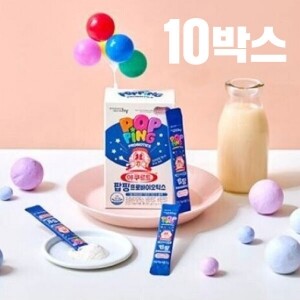 한국야쿠르트 30억유산균 팝핑프로바이오틱스 15포 x 10박스