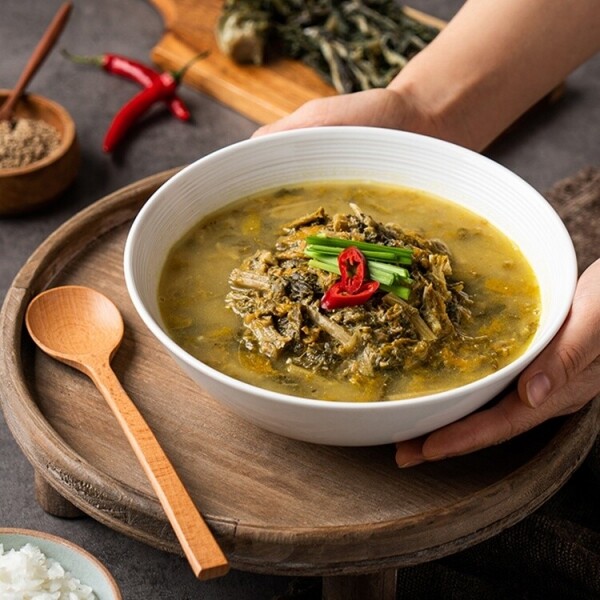 우주스토어,[5월 식품기획][맛있는집밥] 들깨 시래기 된장국 2.4kg (800g*3팩)