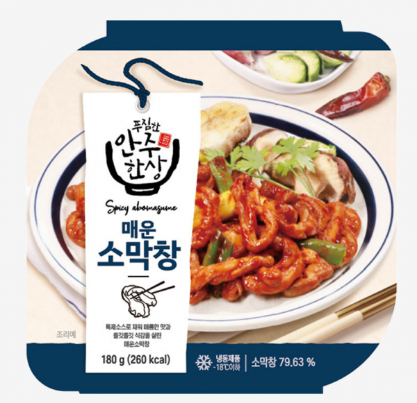 우주스토어,[우주특가] 잡내 NO 우리집이 소막창 맛집 소막창 180g x 4팩(마늘맛,매운맛)