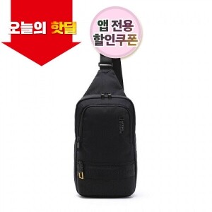 [06/26 5시 OPEN][핫딜][내셔널지오그래픽] 어반 자카드 슬링백 N246ACR010 블랙
