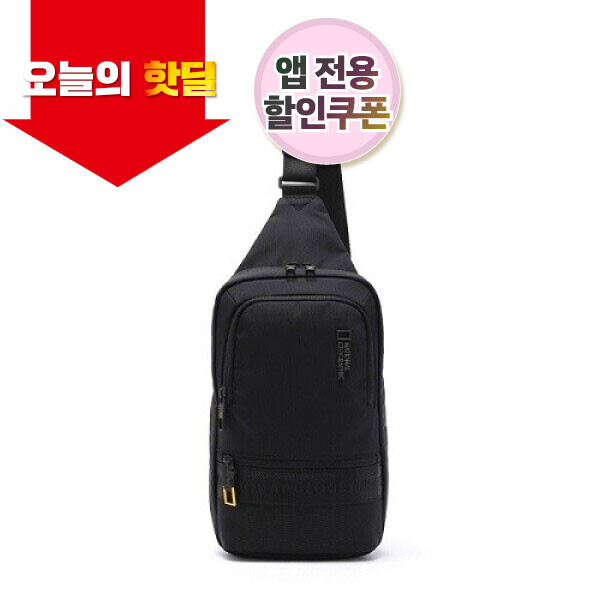 우주스토어,[06/26 5시 OPEN][핫딜][내셔널지오그래픽] 어반 자카드 슬링백 N246ACR010 블랙