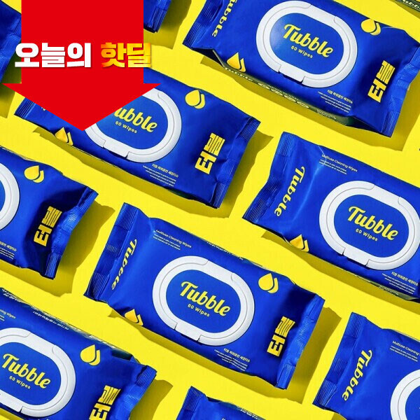 우주스토어,[07/04 5시 OPEN[핫딜][터블] 파워클린 다목적 세정티슈 (60매) X 6개