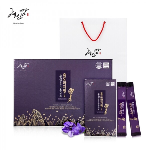 우주스토어,[6월 썸머 기획전][혜인담] 홍삼담은 구증구포 흑도라지청스틱 10g*30포